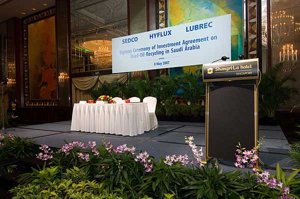 event coverage for signing ceremony in singapore by our professional photographer in singapore, lightzone commercial photography
